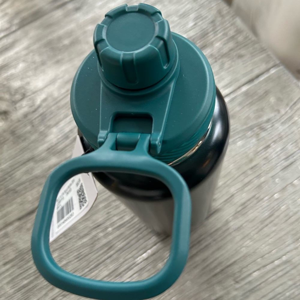 NWT lululemon athletica Back to Life Teal Stainless Steel Water Bottle 32oz - Picture 7 of 10